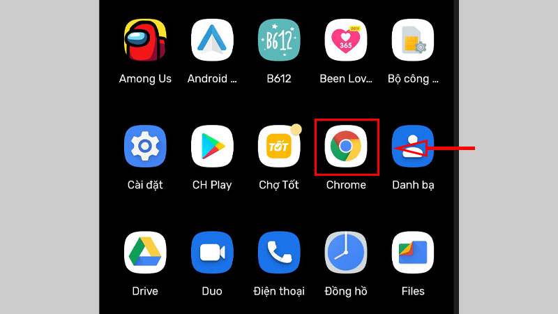 Cài chrome trên android